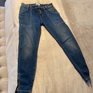 Joie Blue Skinny Jeans Classic Tapered Fit
